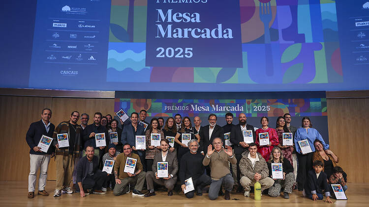 Os vencedores dos prémios Mesa Marcada Os vencedores dos prémios Mesa Marcada