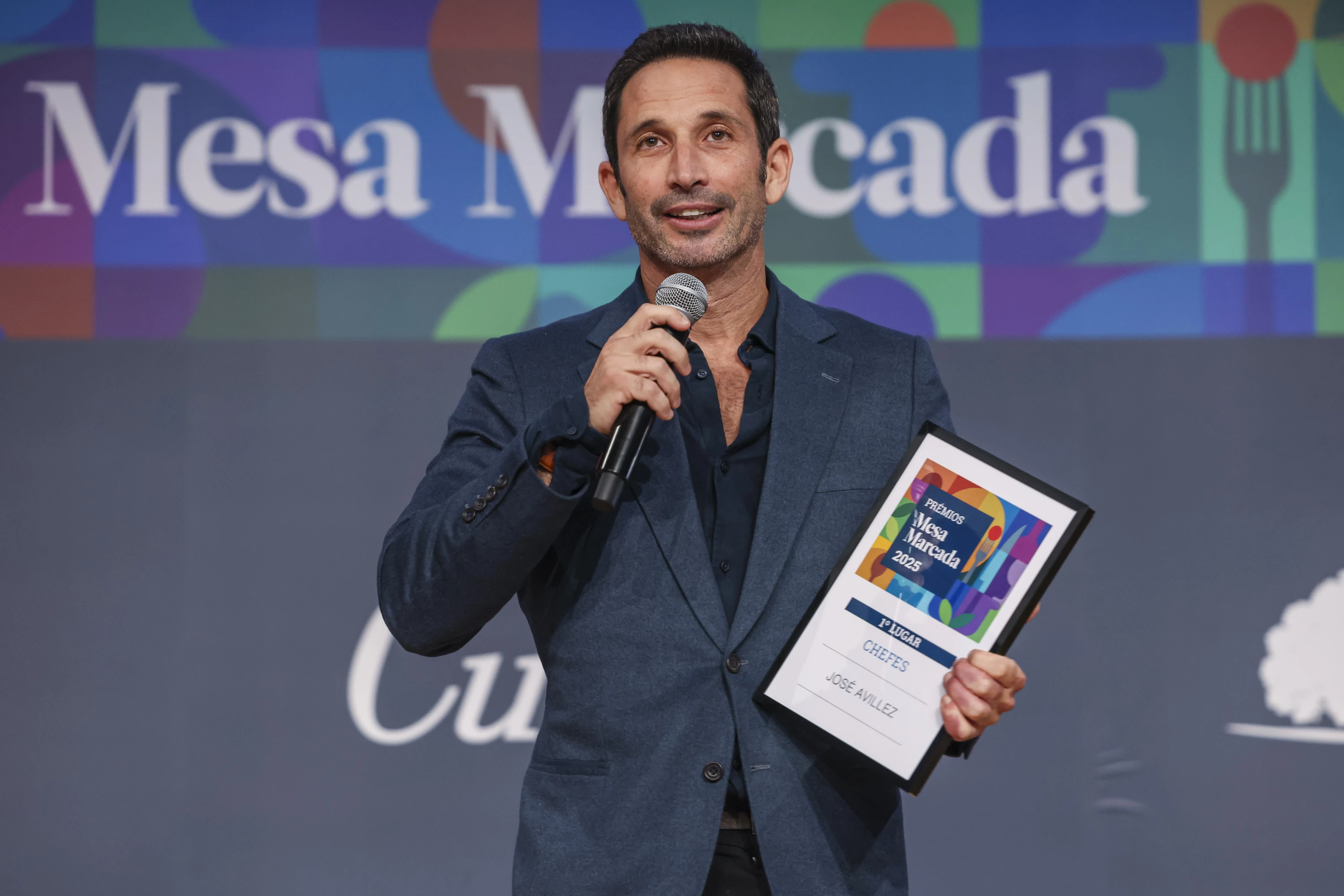 Jos&eacute; Avillez nos pr&eacute;mios Mesa Marcada