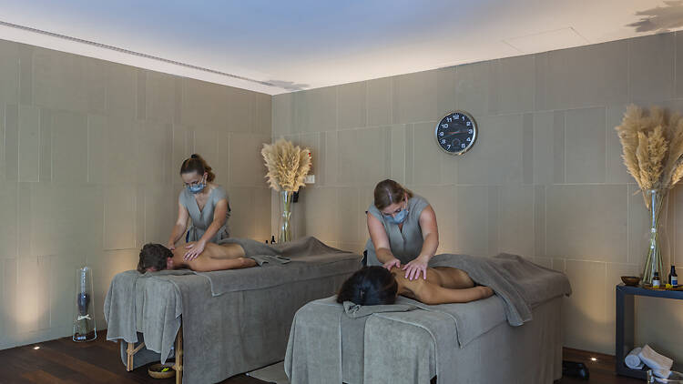 Morning: sea views, spa time and plans for two