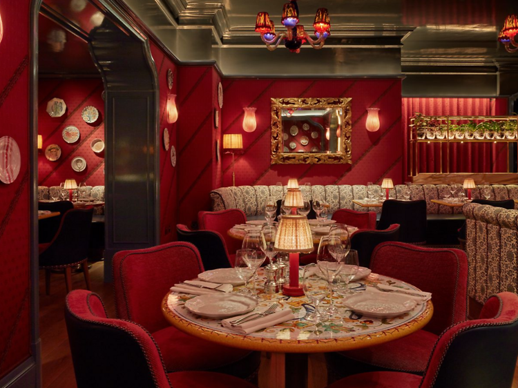 Grab an opulent lunch or dinner at Broadwick Soho