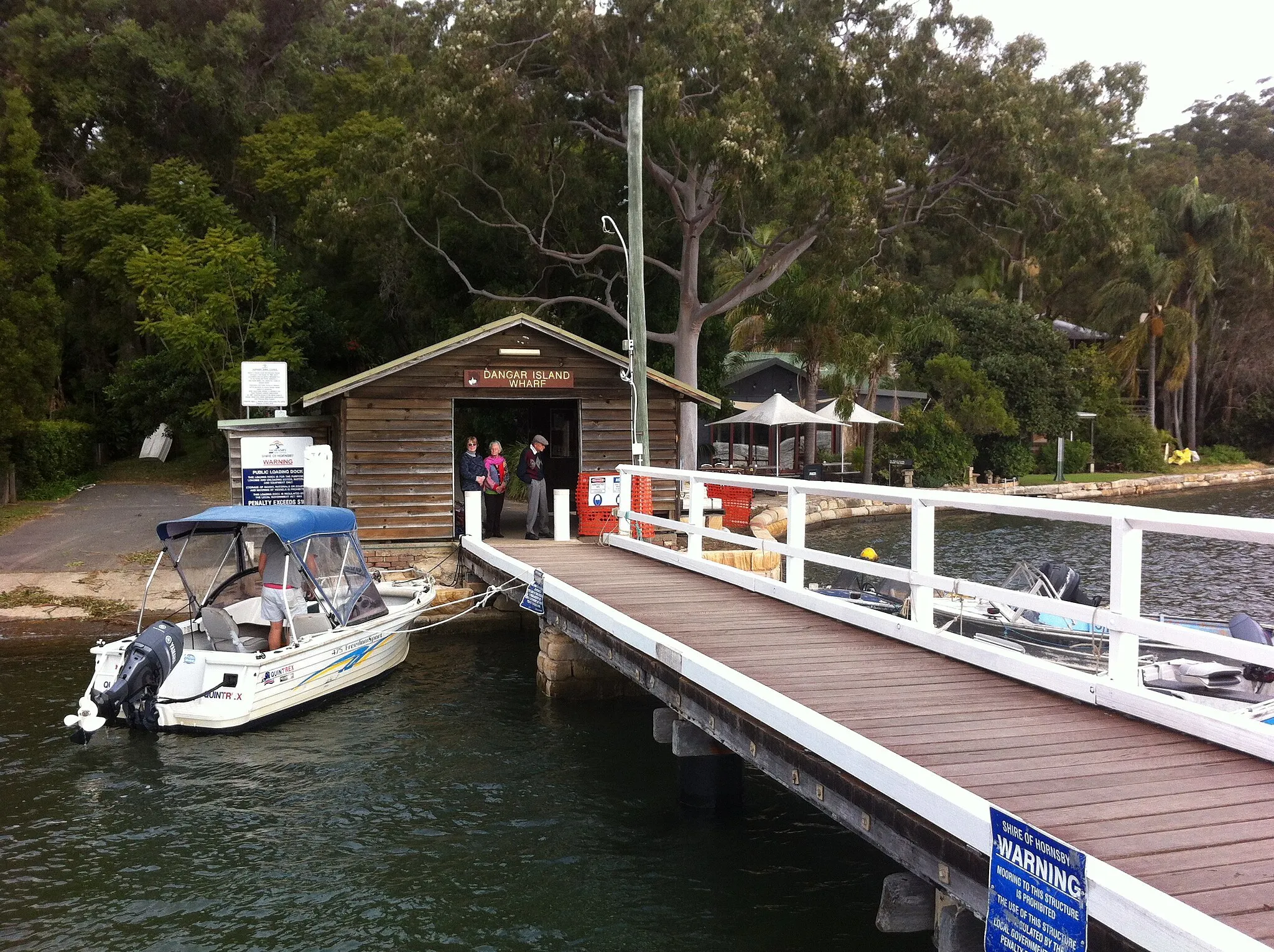 Ferry wharf