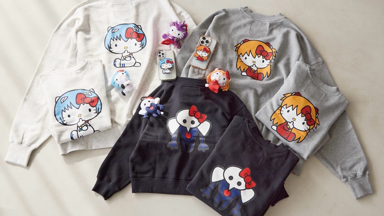 Hello Kitty x Eva merch