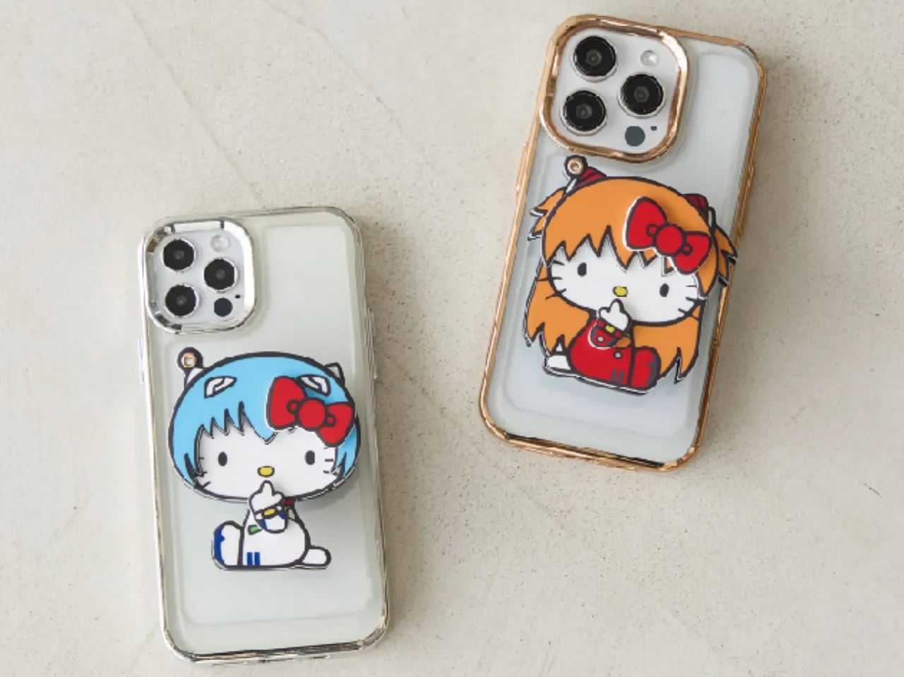Hello Kitty x Eva mobile grips