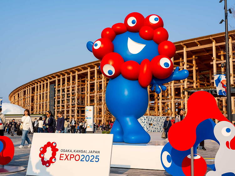 Osaka Expo mascot Myaku-Myaku is going on a tour around Osaka this year