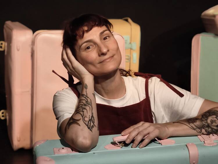 Viajar através de uma mala encantada