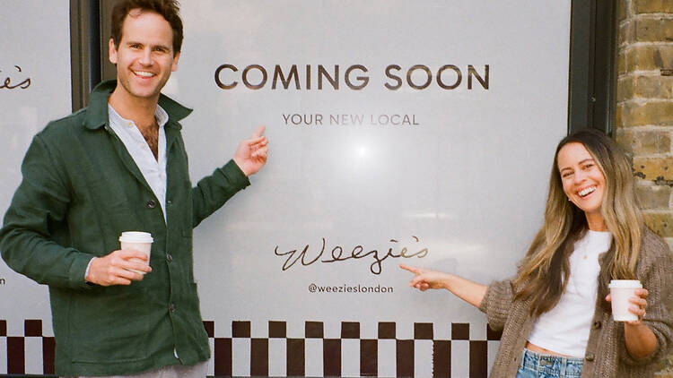 Founders of Weezie’s pizzeria in London