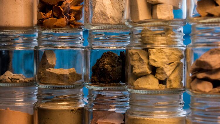 Get mucky at The Museum of Edible Earth