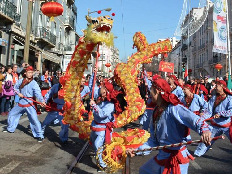 Comemorações do Ano Novo Chinês levam desfile, comida e espectáculos a Arroios