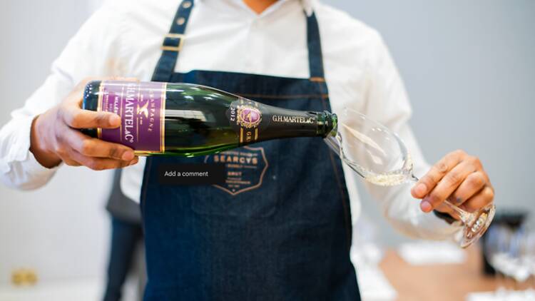 Quaff over 100 varieties of champagne at Searcy’s Bubbly Show