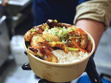 This Union Square food hall is launching a must-watch cooking challenge