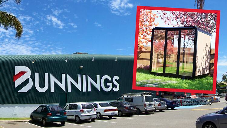 Collage of Bunnings