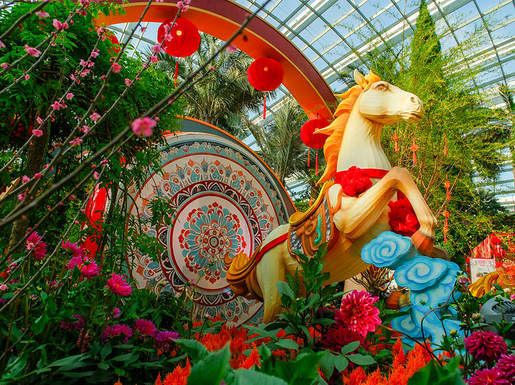 Spring Blossoms: Gallop into Prosperity