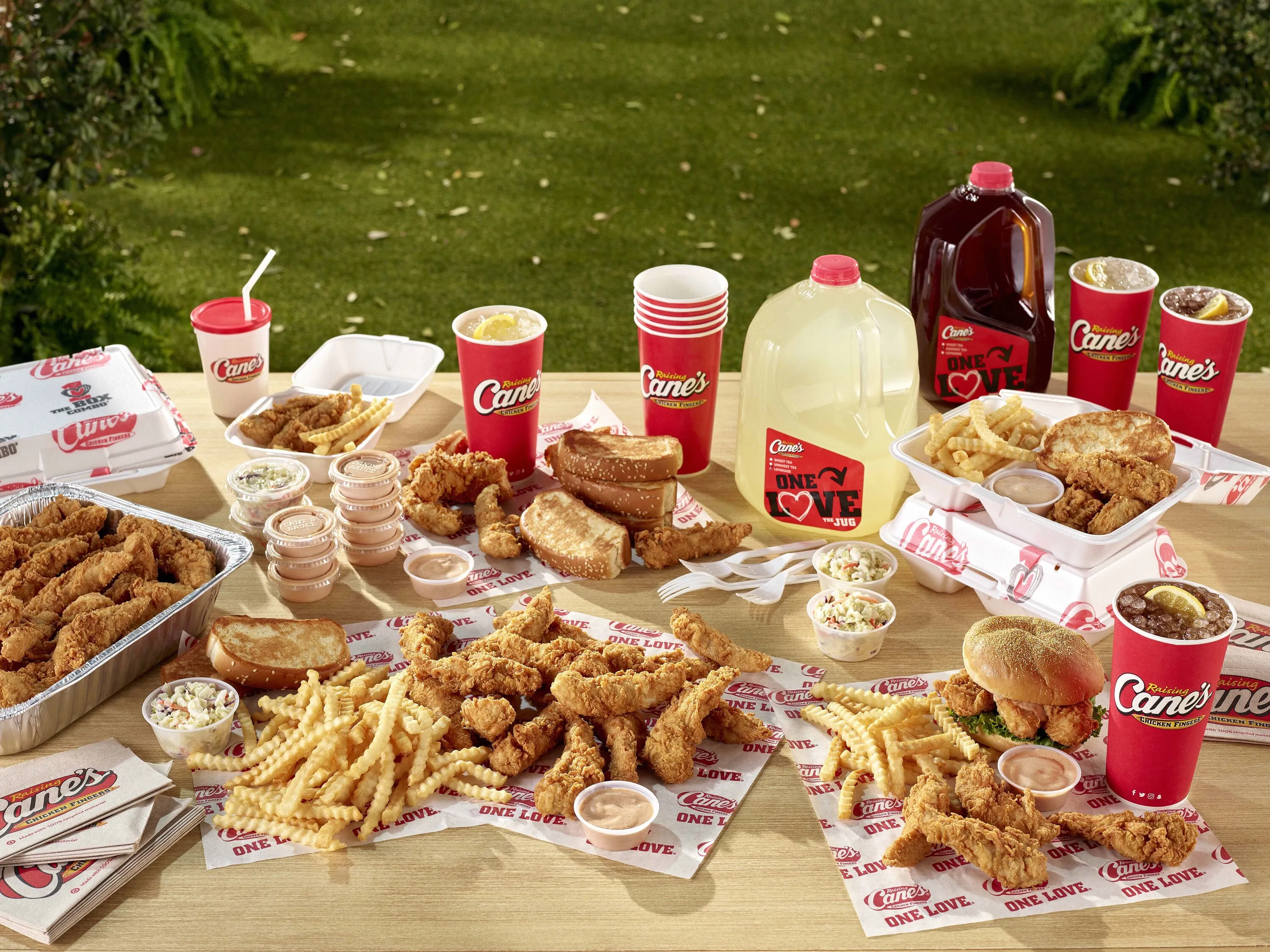 Raising Cane&rsquo;s feast