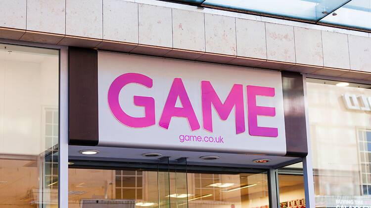 GAME shop in England