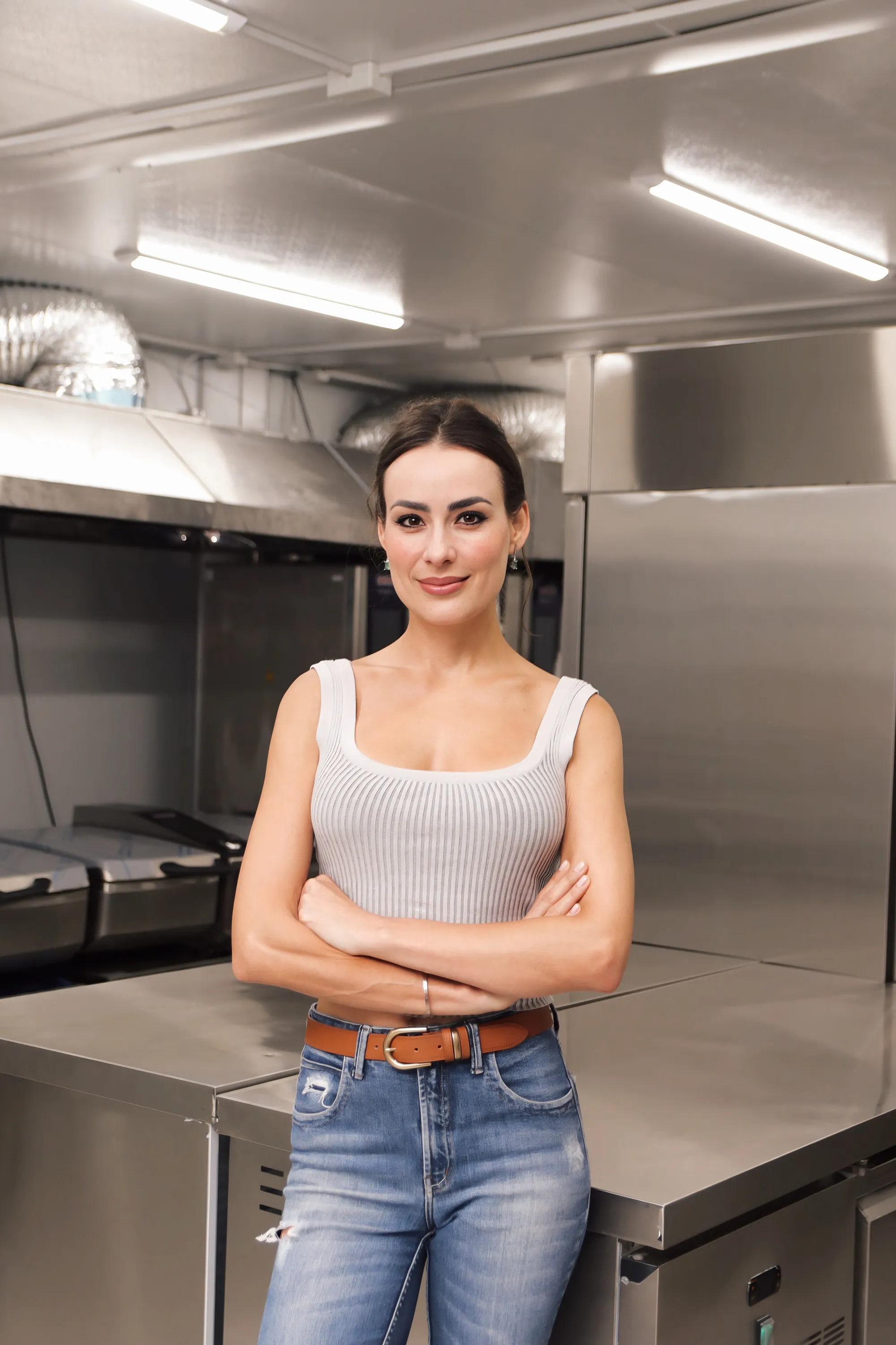 Heaven Delhaye cozinha no camarote VerdeRosa