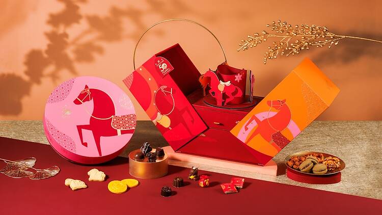 賀年禮盒推介：龍島 瑞氣奔騰朱古力及曲奇禮盒