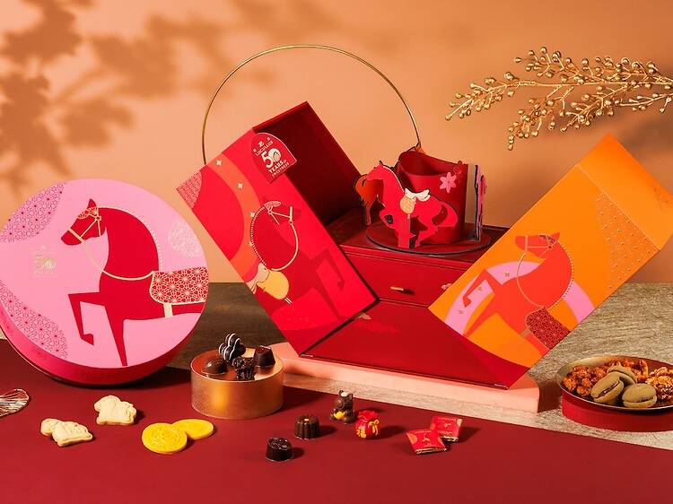 賀年禮盒推介：龍島 瑞氣奔騰朱古力及曲奇禮盒