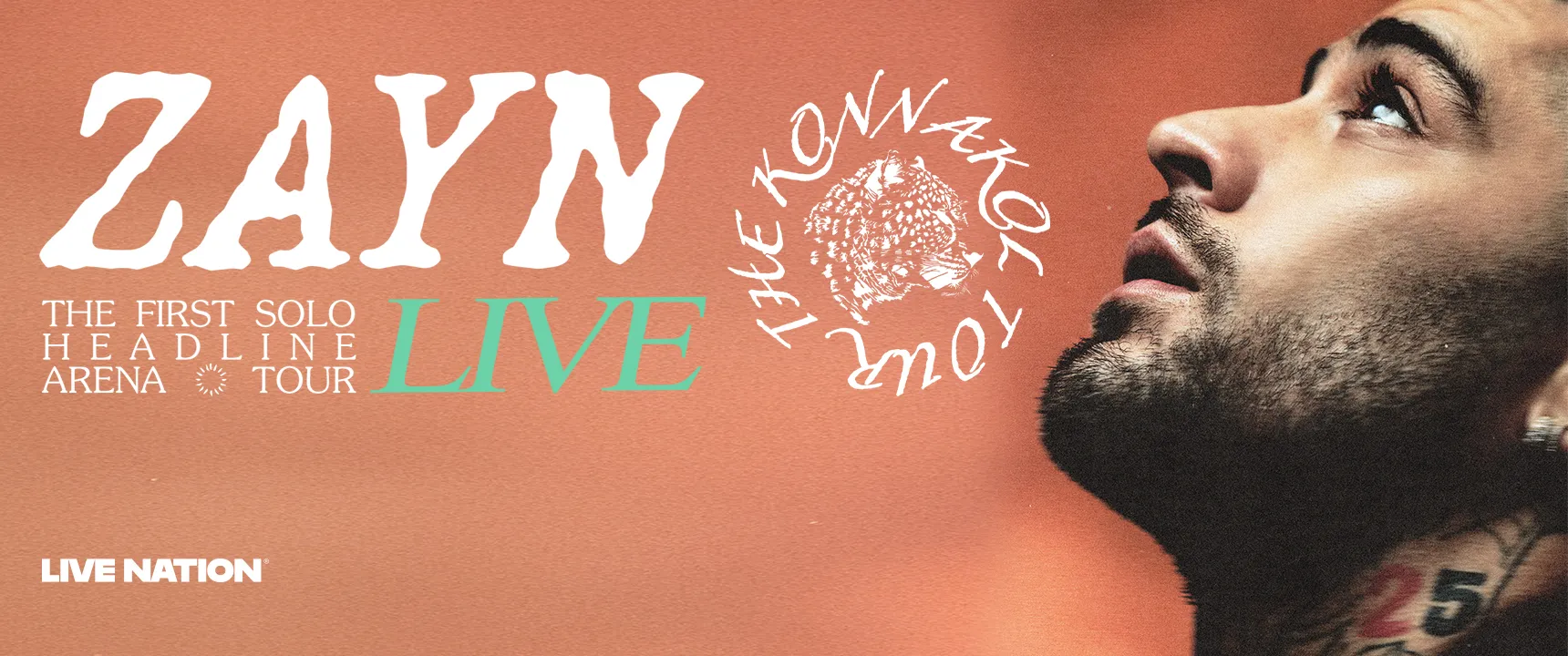 Zayn KONNAKOL tour poster 2026