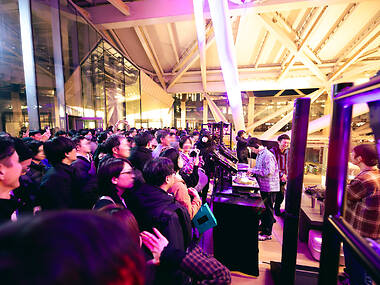 高輪ゲートウェイ駅で7日間続くエキナカDJイベント「EKINAKA DJ -WINTER」が開幕 高輪ゲートウェイ駅で7日間続くエキナカDJイベント「EKINAKA DJ -WINTER」が開幕