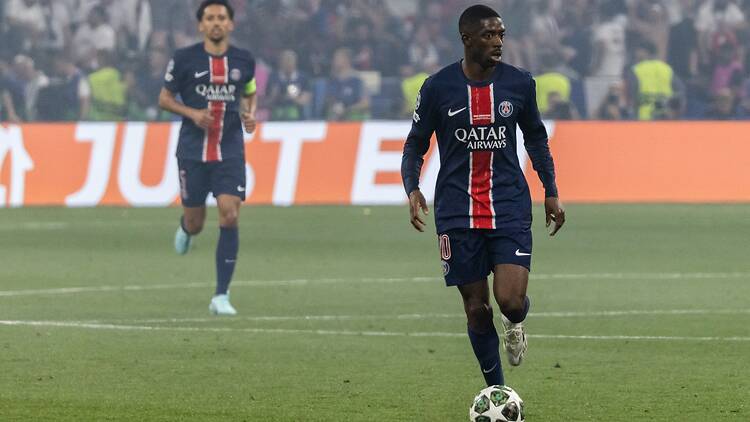 Munich,,Germany.,31,May,2025.,Uefa,Champions,League.,Final.,Paris Dembélé PSG