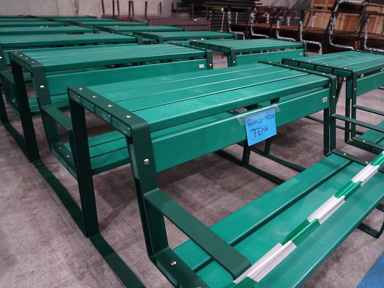 Así van a ser los nuevos bancos de Madrid: más colores y mejoras en la accesibilidad y sostenibilidad