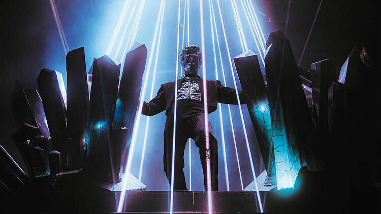 Zieuter l'installation artistique éphémère de Gesaffelstein