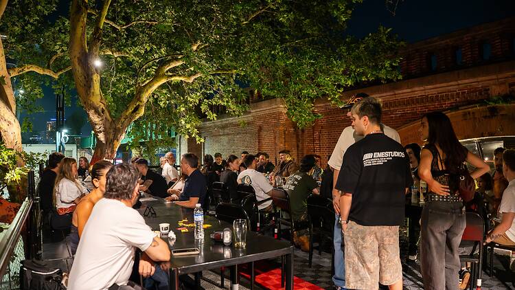 Live music on a Palermo rooftop