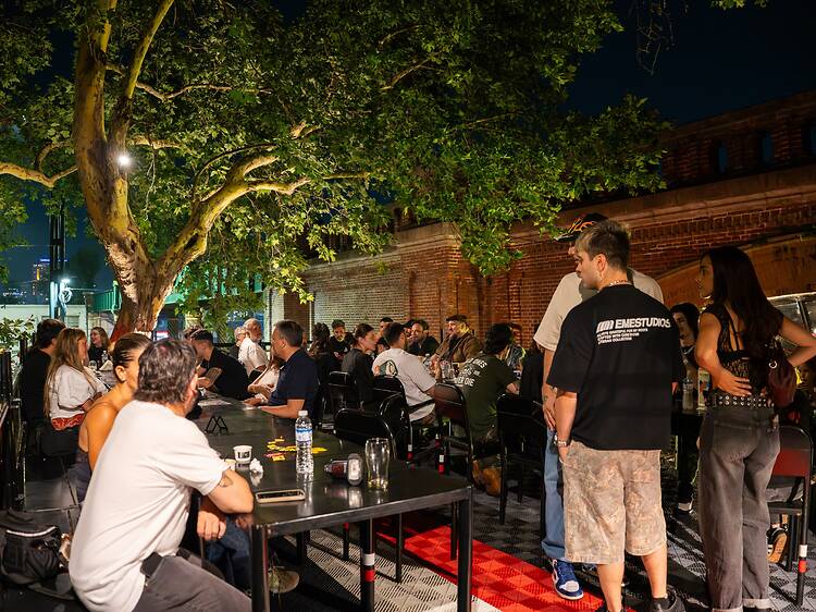 Live music on a Palermo rooftop