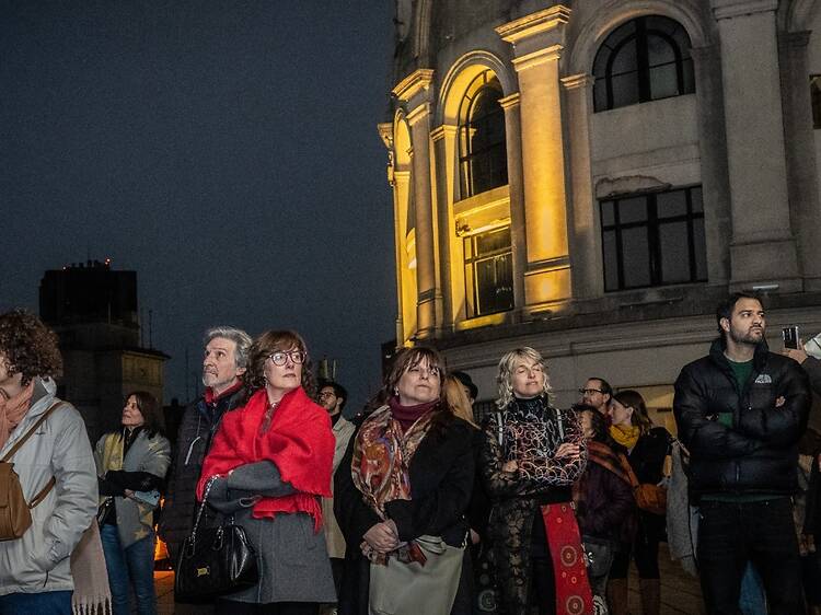 Dome Night at Palacio Barolo