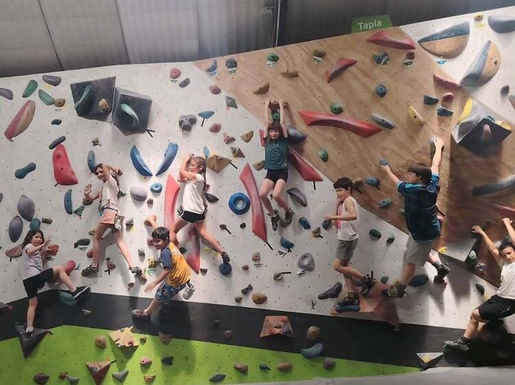 Escalada infantil en Estación Vertical