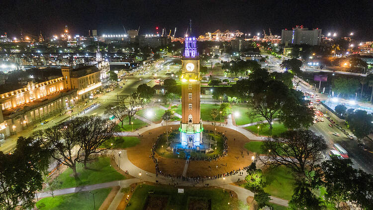 Visita nocturna al mirador de la Torre Monumental