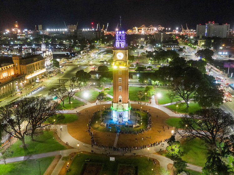 Visita nocturna al mirador de la Torre Monumental