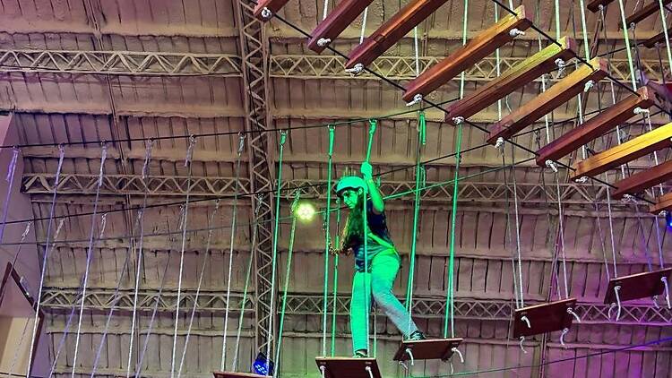 Aventura en altura en Aeropark