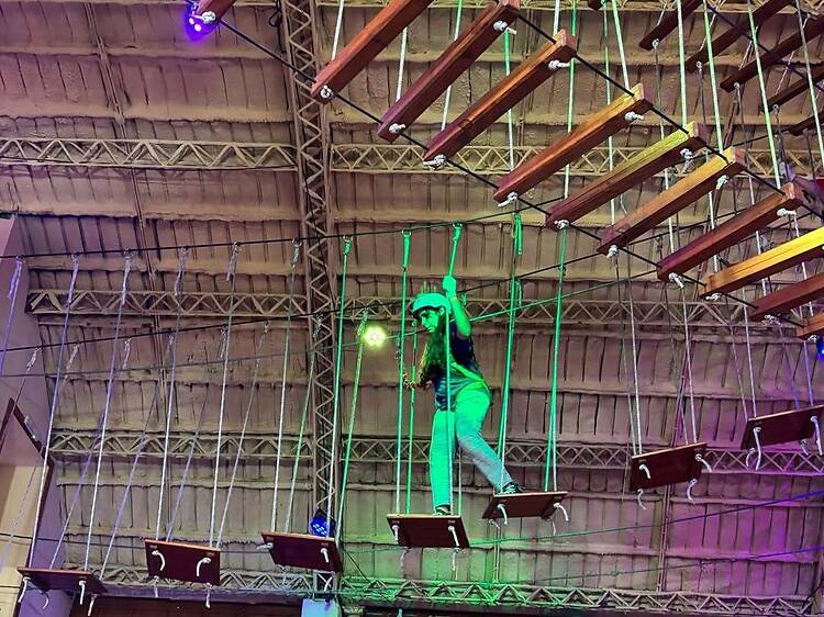 Aventura en altura en Aeropark