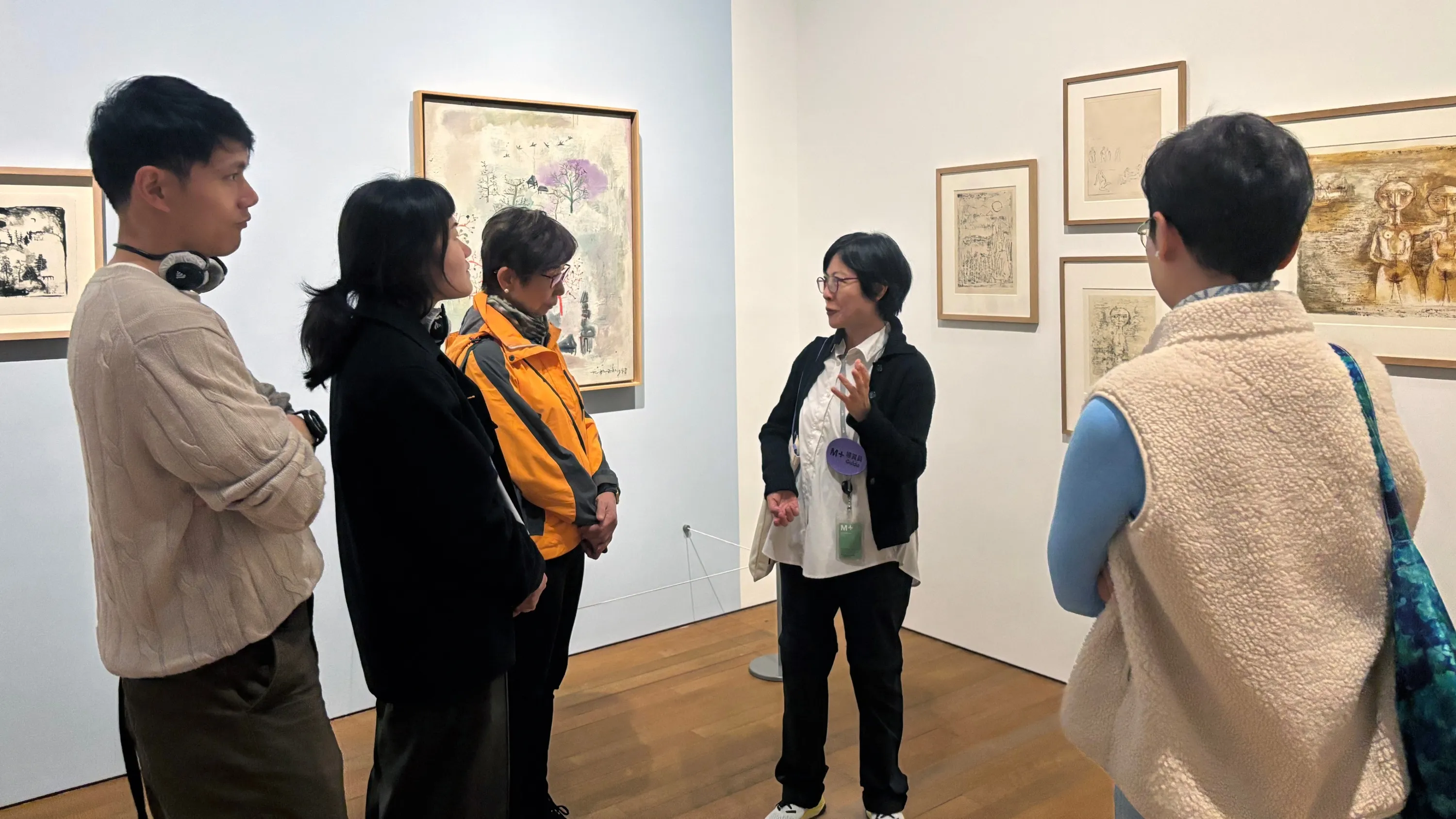 M plus at Night Zao Wou-ki