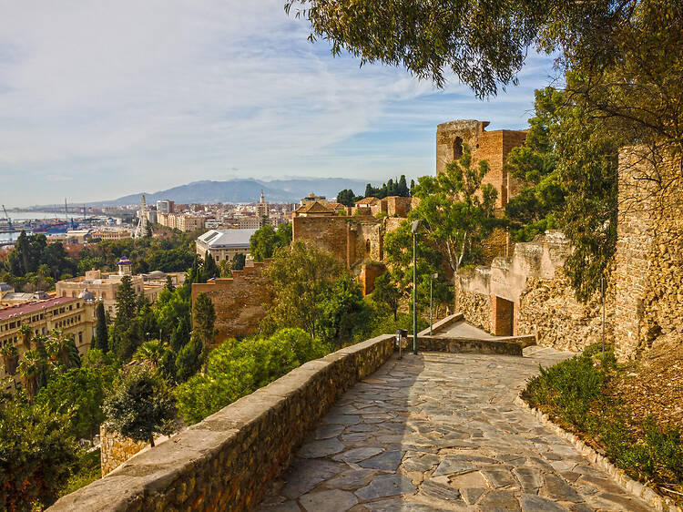 Tour the Gibralfaro Castle and Alcazaba Fortress