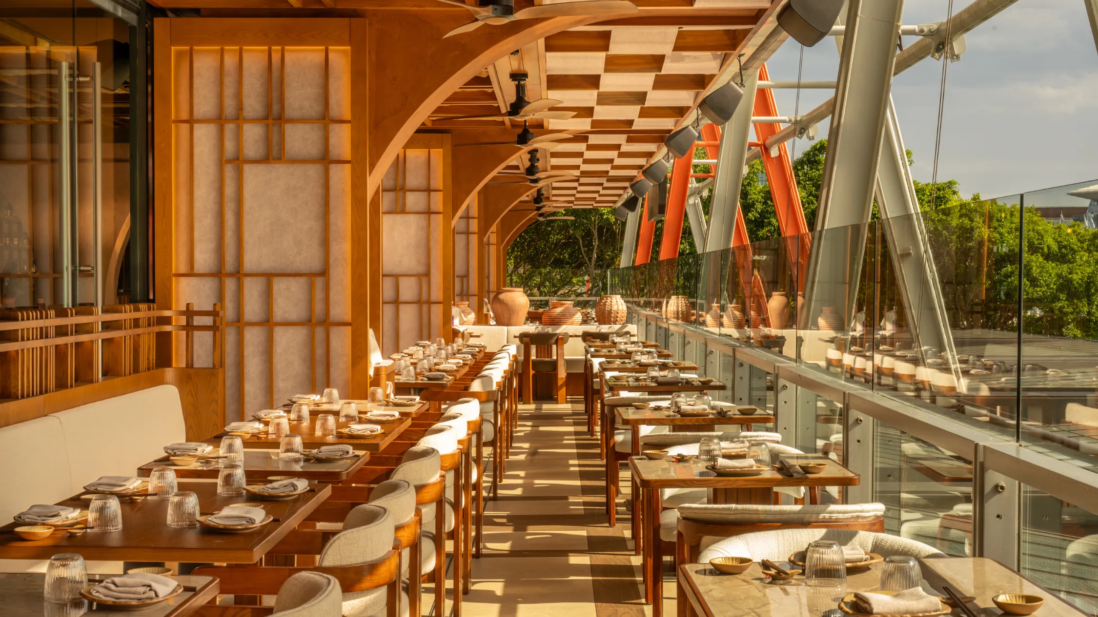 Aori outdoor dining