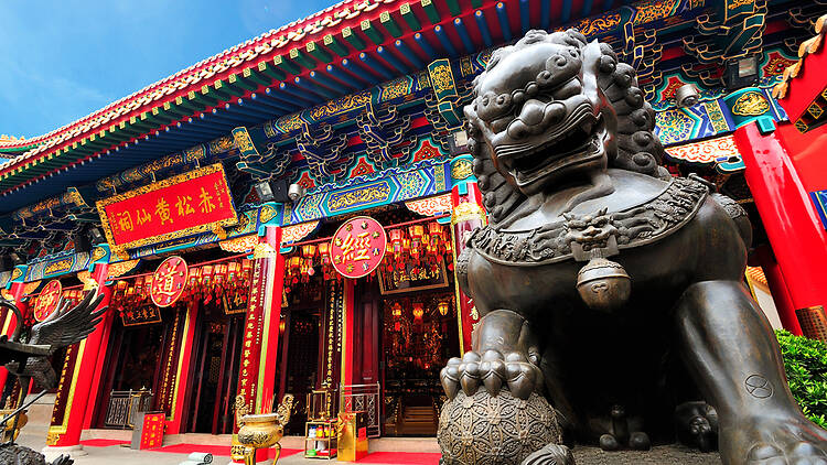 Seek blessings at temples