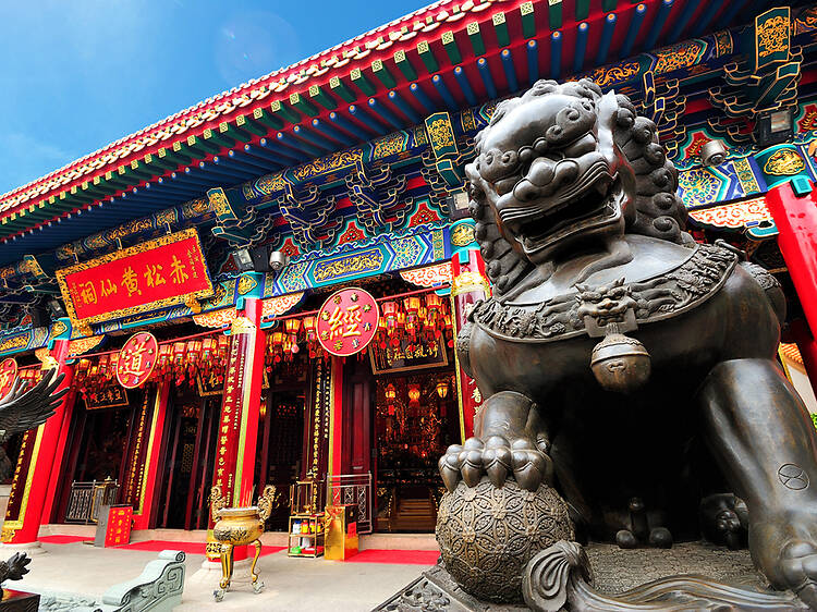 Seek blessings at temples