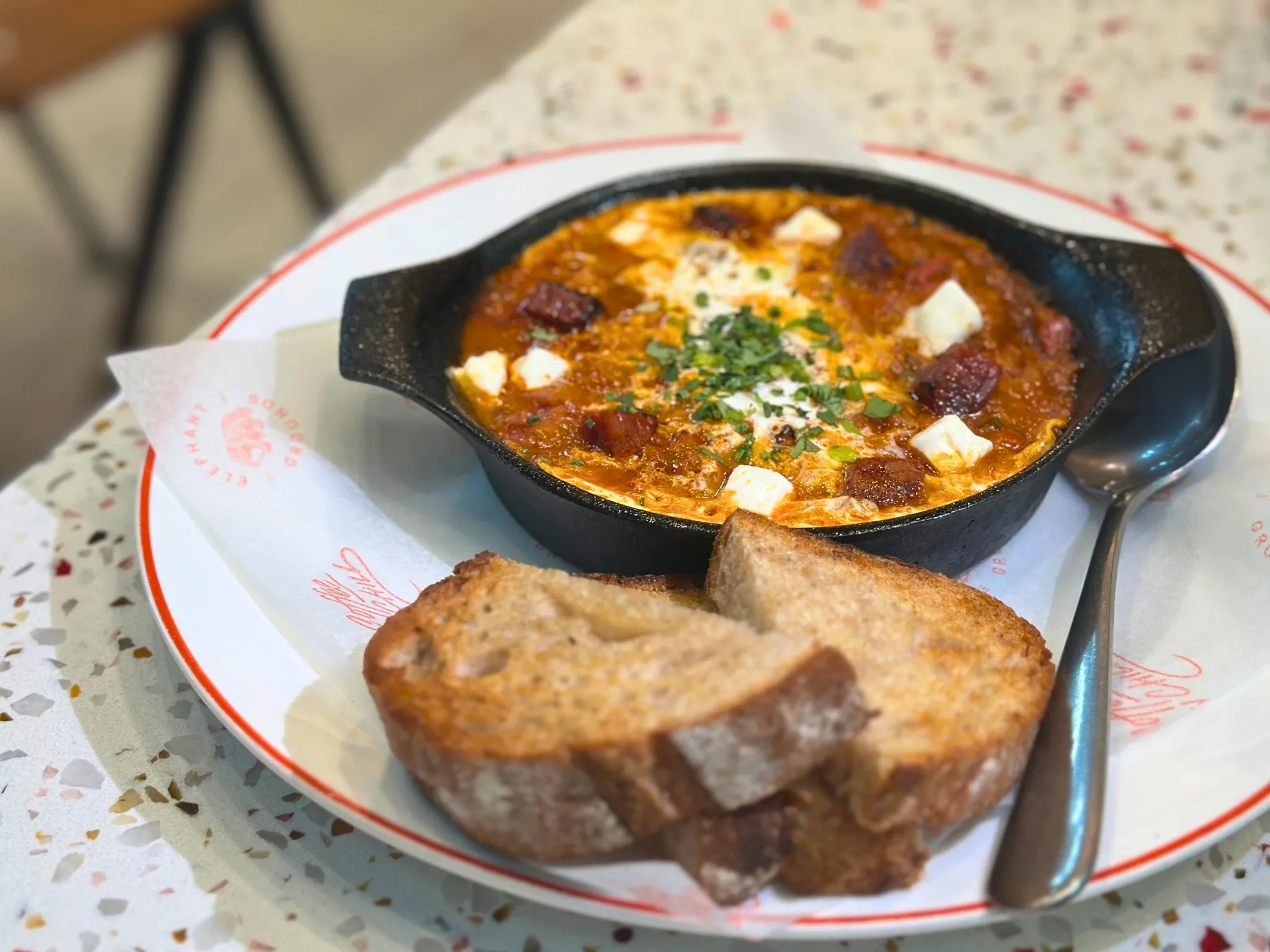 Elephant Grounds Mr. Shakshuka