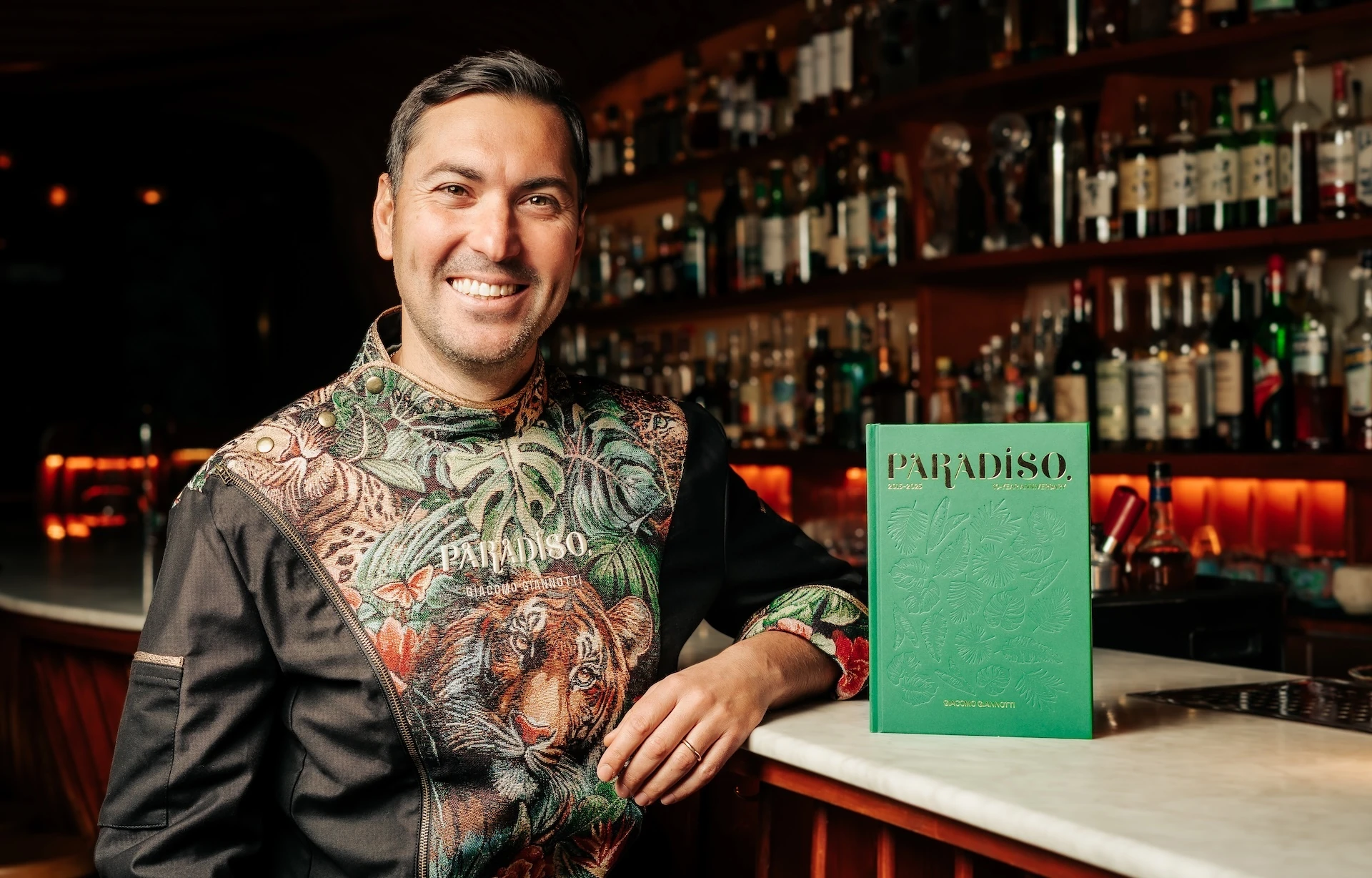 Giacomo Gianotti, cocteler&iacute;a Paradiso 