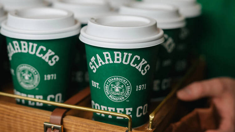 Starbucks throwback cup