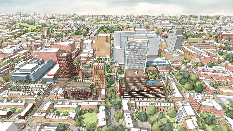 Plans for Whitechapel Healthcare and Research Campus
