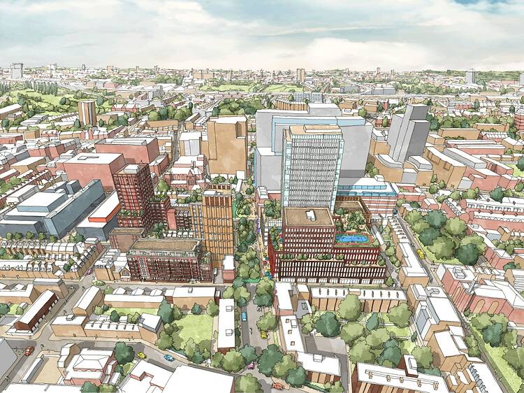 A £750 million new neighbourhood could be built in east London