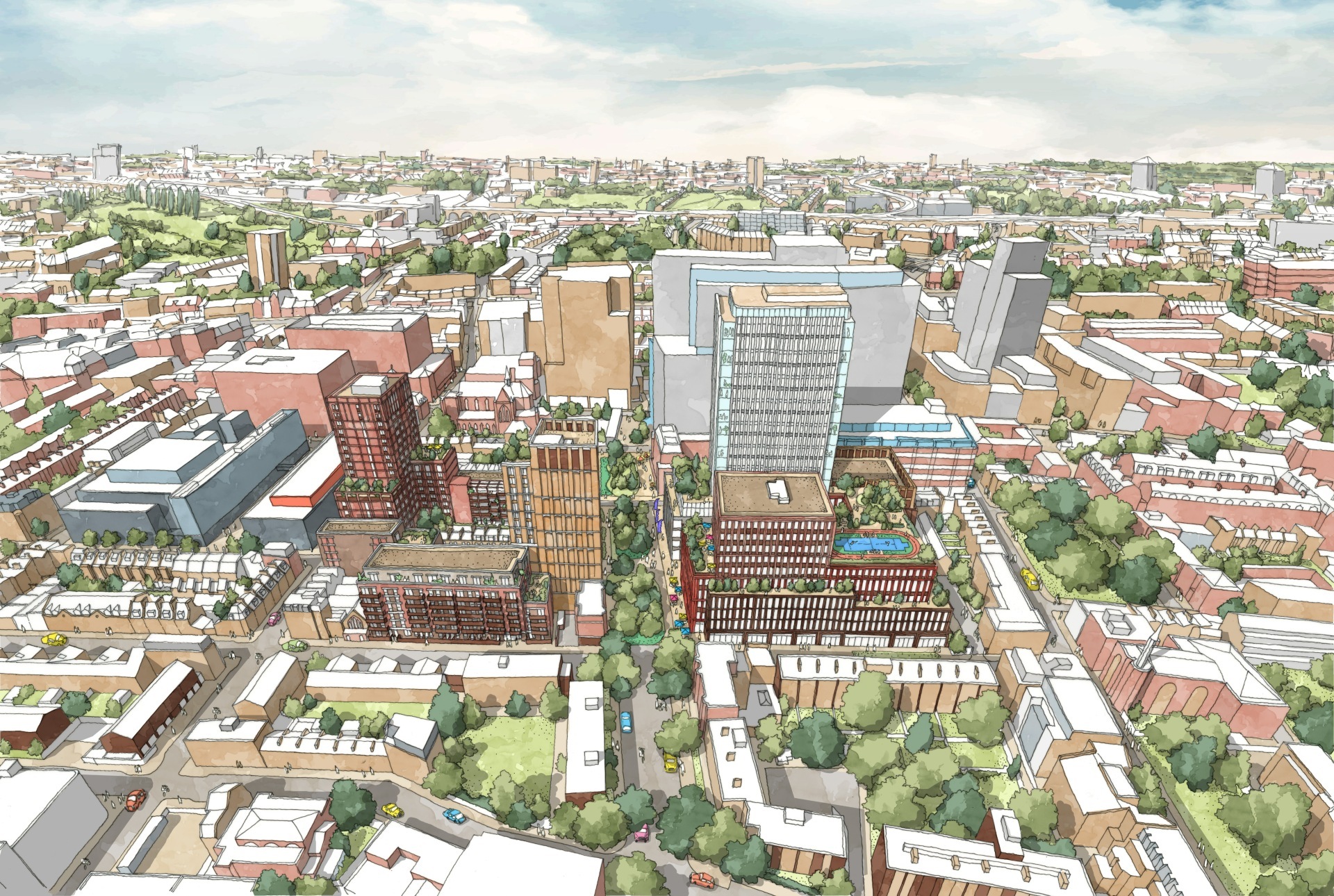 A 750 million new neighbourhood could be built in east London