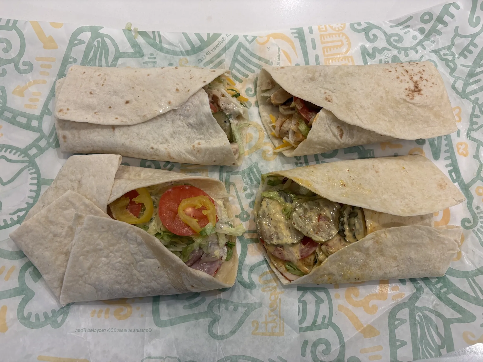 Subway Protein Pockets