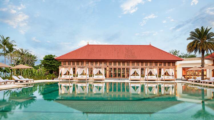 Pool at Melia property Bali