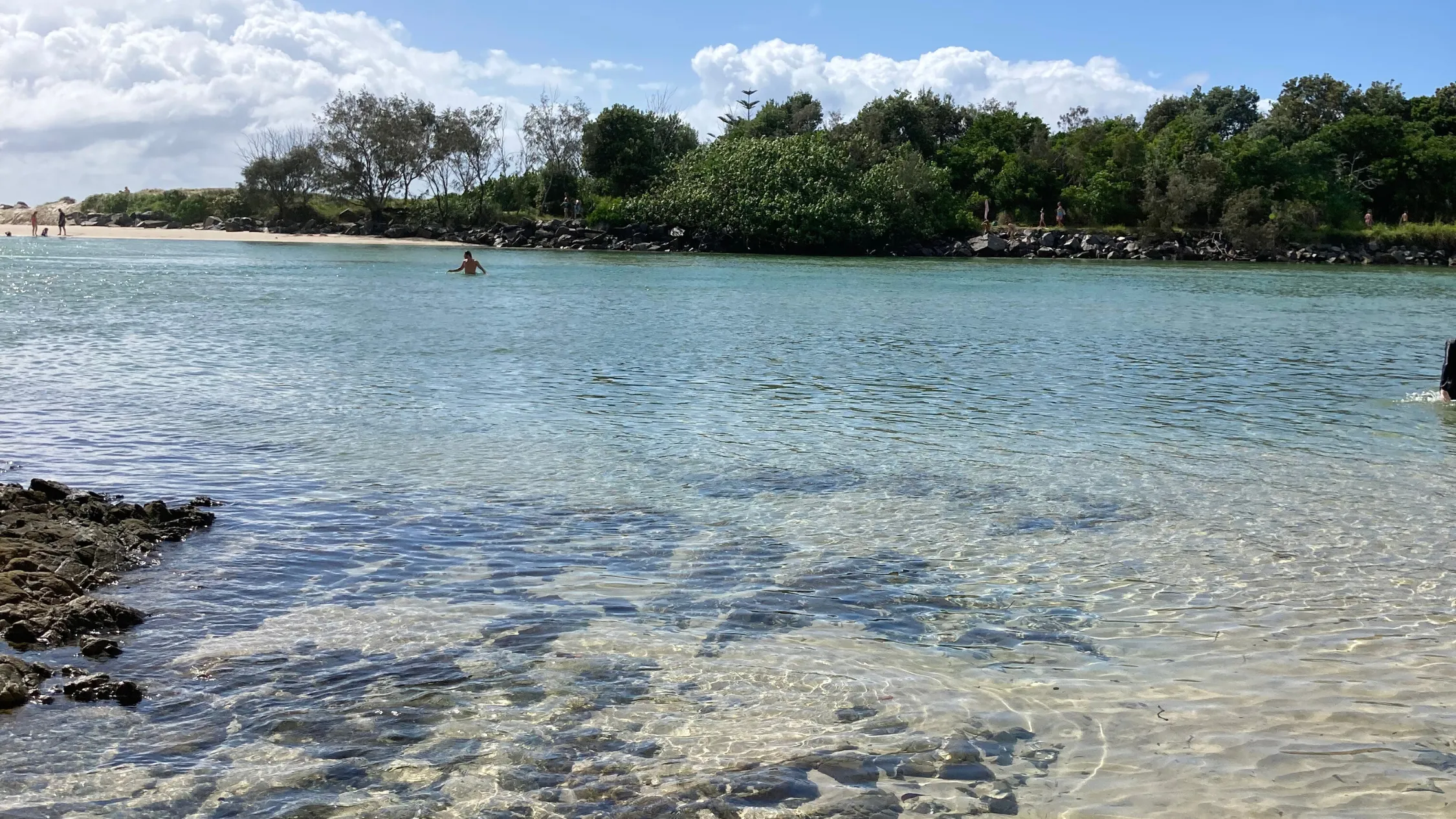 The ocean at Pottsville