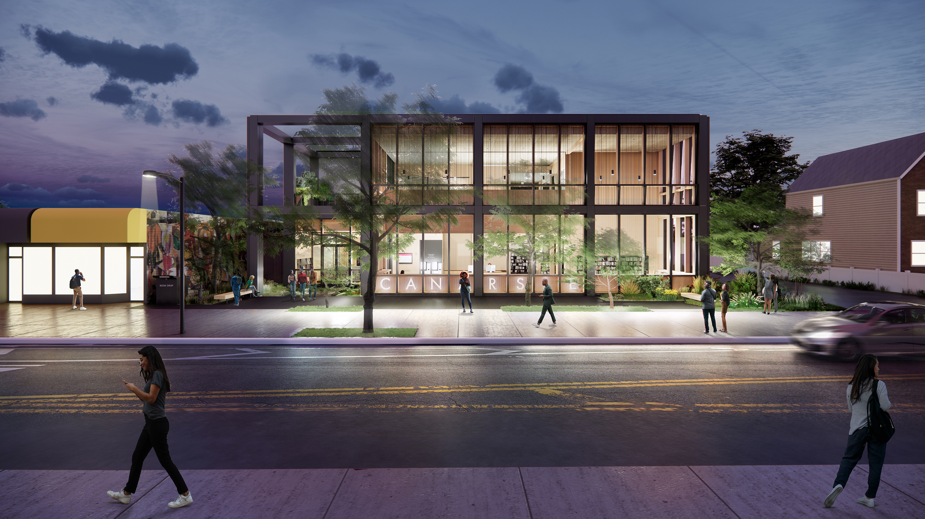 This stunning new Brooklyn library is officially being built and the renderings look beautiful