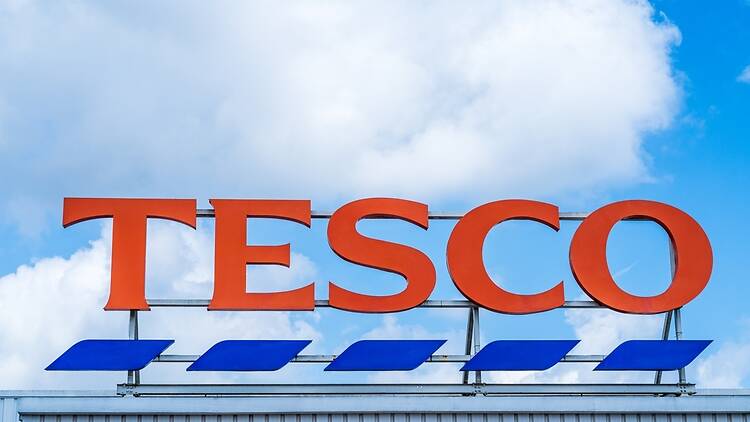 Tesco store in the UK
